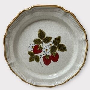 Mikasa Strawberry Festival by Mikasa, Stoneware Dinner Plate